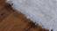 Echo Rectangle carpet (Beige, Grey, Light Brown, Silver, White) (White, 3 x 2 Feet Carpet Size) by Urban Ladder - Design 1 Side View - 778239