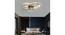 Camila LED Smart Voice Assist Chandelier (Gold) by Urban Ladder - Cross View Design 1 - 779173