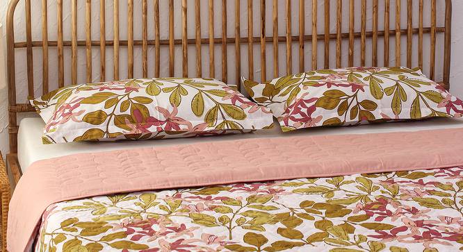 Senjana Bedcover (Pink, Double Size) by Urban Ladder - Front View Design 1 - 779320