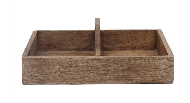 Ardhan Tray (Brown) by Urban Ladder - Front View - 