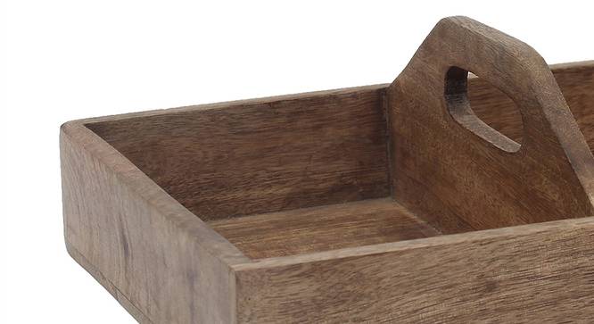 Ardhan Tray (Brown) by Urban Ladder - Side View - 