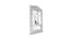 Carrie Wall Mirror (White, Simple Configuration, Rectangle Mirror Shape) by Urban Ladder - Front View Design 1 - 779651