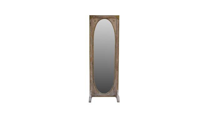 Reflections Full Length Standing Mirror (Natural Finish) by Urban Ladder - Front View Design 1 - 779653