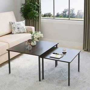 Square Table Design Gustowe Square Engineered Wood Coffee Table in Matte Finish