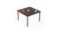 Fring Square Engineered Wood Coffee Table in Wenge Finish (Matte Finish) by Urban Ladder - Ground View Design 1 - 779806