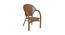 Stalin Patio Table & Chair Set in Brown Colour (Brown, Brown Finish) by Urban Ladder - Rear View Design 1 - 782984
