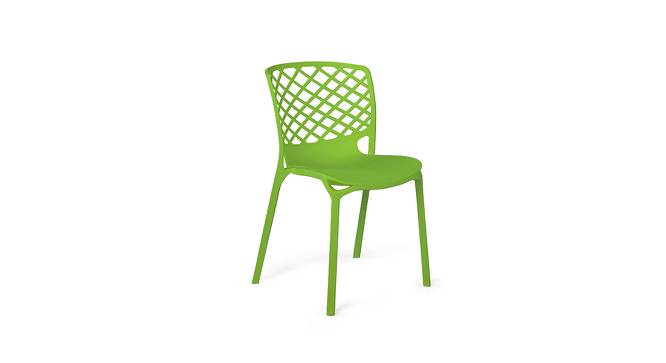 Ice Cafe Chair (Set of 2) in Yellow Colour (Green) by Urban Ladder - Front View Design 1 - 783007