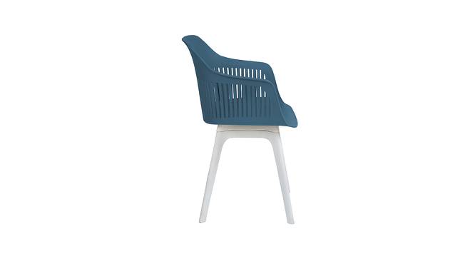 Rosete Iconic Chair (Set of 2) in Yellow Colour (Blue) by Urban Ladder - Design 1 Side View - 783031