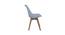 I Classic Zeta Iconic Chair (Set of 2) on White Colour (Grey) by Urban Ladder - Ground View Design 1 - 783046