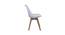 I Classic Zeta Iconic Chair (Set of 2) on White Colour (White) by Urban Ladder - Ground View Design 1 - 783144