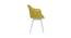 Rosete Iconic Chair (Set of 2) in Yellow Colour (Yellow) by Urban Ladder - Ground View Design 1 - 783145