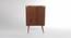 Scandi Bar Unit (Autumn Brown Finish) by Urban Ladder - Design 1 Side View - 783286