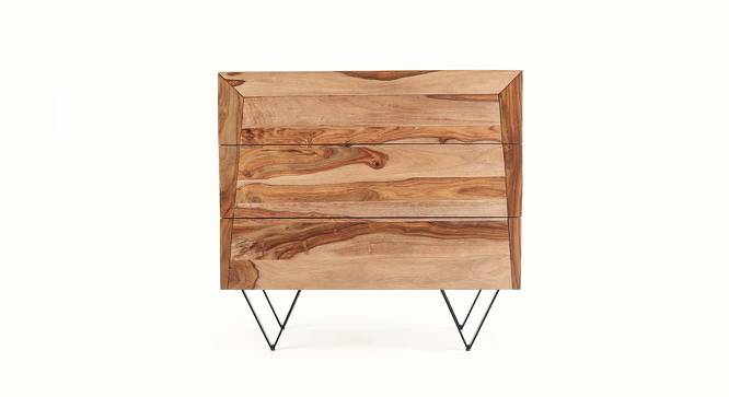 Metric Chest of Drawer (Natural Finish) by Urban Ladder - Design 1 Side View - 783422