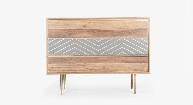 Toshi Chest of Drawer (Natural Finish) by Urban Ladder - Design 1 Side View - 783437
