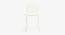 Patio Off White Folding Chair (Off White) by Urban Ladder - Design 1 Side View - 783440