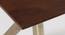 Mazi Dining Table 6 Seater (Autumn Brown Finish) by Urban Ladder - Rear View Design 1 - 783481