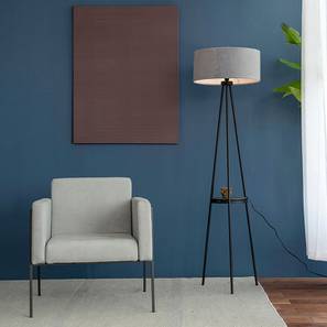 Lounge Chair in Grey Colour - Urban Ladder