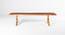 Yoho  Bench (Natural Finish, Natural) by Urban Ladder - Design 1 Side View - 783556