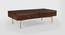 Barcelona Coffee Table (American Walnut Finish) by Urban Ladder - Front View Design 1 - 783704