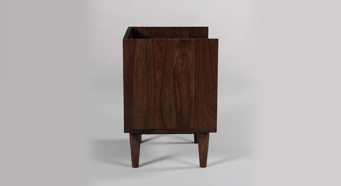 Bicasso  Bedside Table (American Walnut Finish) by Urban Ladder - Design 1 Side View - 783711