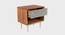 Toshi Bedside Table (Natural & Grey Finish) by Urban Ladder - Front View Design 1 - 783775