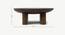 Ribbed Coffee Table Brown (American Walnut Finish) by Urban Ladder - Design 1 Dimension - 783854