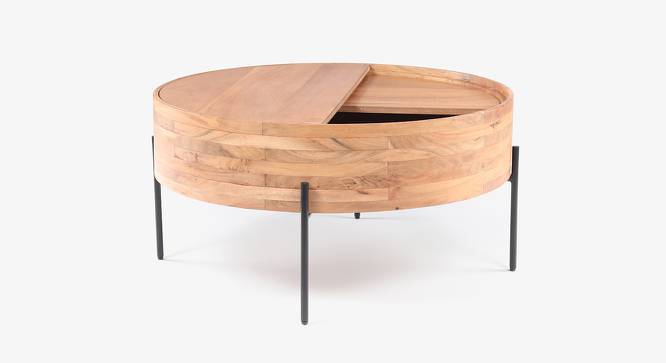 Dali Coffee Table (Natural Finish) by Urban Ladder - Front View Design 1 - 783903