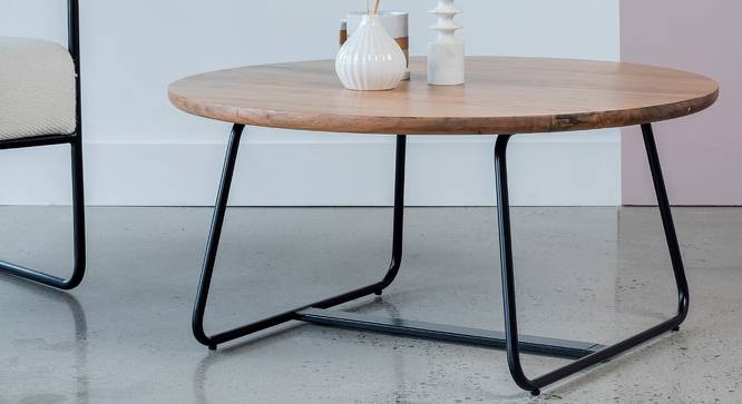 Jasper  Coffee Table (Natural Finish) by Urban Ladder - Front View Design 1 - 783905