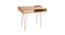 Art Deco Study Table (Natural Finish) by Urban Ladder - Front View Design 1 - 783915