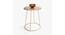 Art Deco Side Table (Natural Finish) by Urban Ladder - Front View Design 1 - 783924