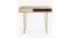 Art Deco Study Table (Natural Finish) by Urban Ladder - Design 1 Side View - 783945