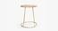 Art Deco Side Table (Natural Finish) by Urban Ladder - Design 1 Side View - 783965