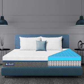The Sleep Company Design SmartGRID Ortho Hybrid Pocket Spring Queen Size Mattress (Queen Mattress Type, 72 x 60 in Mattress Size, 8 in Mattress Thickness (in Inches))