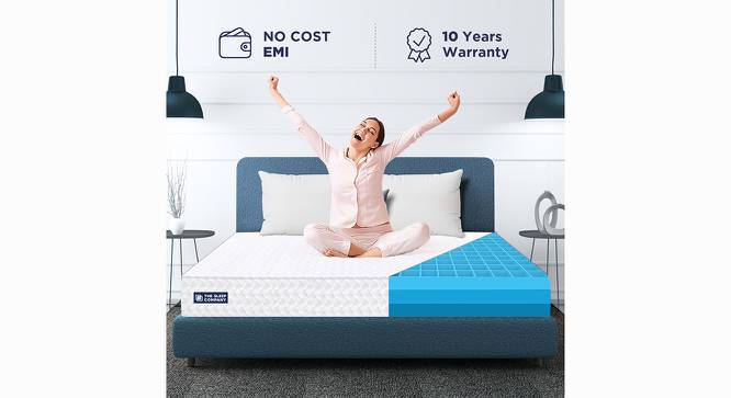 Smart Grid Orthopedic Single Size Mattress (Single, 78 x 36 in (Standard) Mattress Size, 6 in Mattress Thickness (in Inches)) by Urban Ladder - Front View Design 1 - 785102