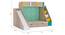 Sleep N’ Slide Bunk Bed with Slide and Storage in Oak Colour BKBB025 (Brown, Oak Finish) by Urban Ladder - Image 1 Design 1 - 785495