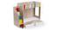 Pinwheels Bunk Bed with Storage in Oak Colour BKBB040 (Brown, Oak Finish) by Urban Ladder - Rear View Design 1 - 785520