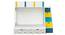 Pattern Dreams Bunk Bed with Storage in White Colour BKBB021 (White, White Finish) by Urban Ladder - Ground View Design 1 - 785606