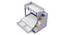 Pattern Dreams Bunk Bed with Storage in Grey Colour BKBB015 (Grey, Grey Finish) by Urban Ladder - Rear View Design 1 - 785614