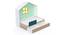 Little Hut Bed with Drawer Storage BKB003 (White, White Finish) by Urban Ladder - Rear View Design 1 - 785675
