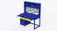 Old Timer Mickey Study Table with Cabinet and   Drawers (Blue) by Urban Ladder - Design 1 Dimension - 785818