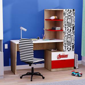 All New Arrivals Design Mr Practical Avengers Free Standing Engineered Wood Kids Table in Multi Colour