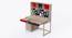 Old Timer Avengers Study Table with Cabinet and Drawers (Multicolor) by Urban Ladder - Design 1 Dimension - 785921