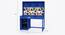 Old  Timer Avengers Study Table with Cabinet and Drawers (Blue) by Urban Ladder - Image 2 Design 1 - 786099