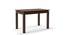 Diner Solid Wood 4 Bennett Seater Dining Table Set (Dark Walnut Finish) by Urban Ladder - Front View - 786164