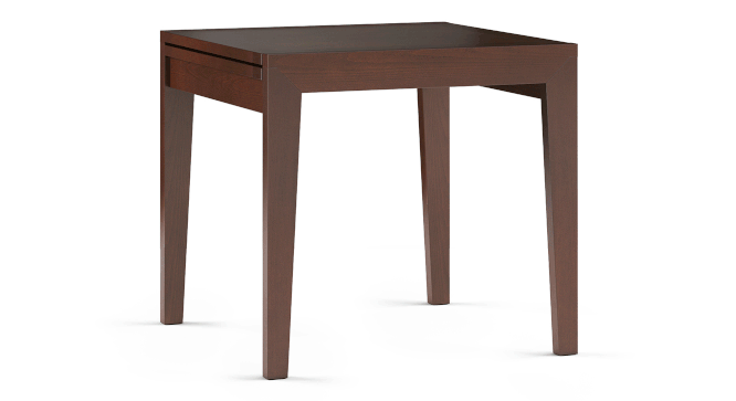 Murphy 4-to-6 Extendable - Bennett 4 Seater Dining Table Set (Dark Walnut Finish) by Urban Ladder - Zoomed Image - 786195