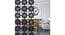 Black MDF wood Wall Hanging Room/ Screen Dividers Set of 12  -  RSD-1035 (Black) by Urban Ladder - Front View Design 1 - 790046
