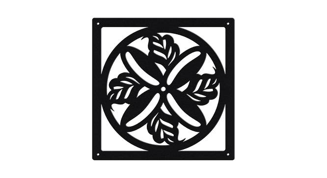 Black MDF wood Wall Hanging Room/ Screen Dividers Set of 12  -  RSD-1038 (Black) by Urban Ladder - Design 1 Side View - 790063