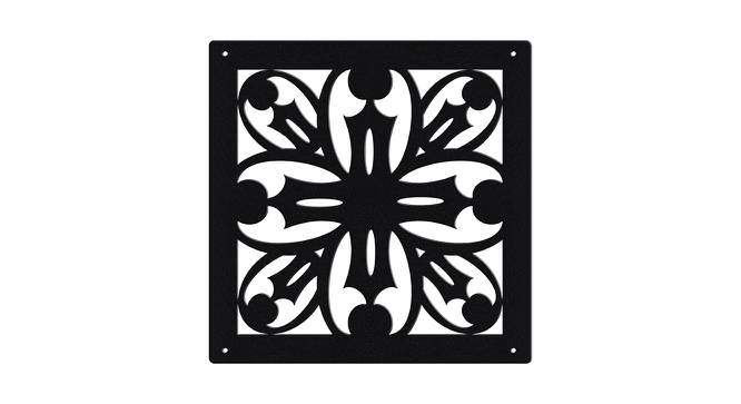 Black MDF wood Wall Hanging Room/ Screen Dividers Set of 12  -  RSD-1043 (Black) by Urban Ladder - Design 1 Side View - 790068