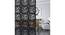 Black MDF wood Wall Hanging Room/ Screen Dividers Set of 12  -  RSD-1045 (Black) by Urban Ladder - Front View Design 1 - 790115