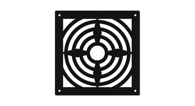 Black MDF wood Wall Hanging Room/ Screen Dividers Set of 12  -  RSD-1029 (Black) by Urban Ladder - Design 1 Side View - 790134